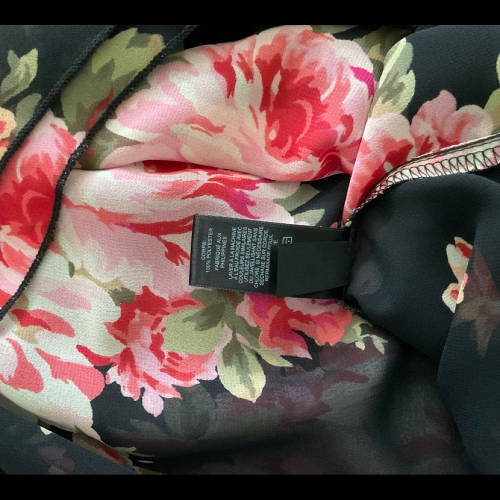Express  blouse floral woman’s - Picture 12 of 12